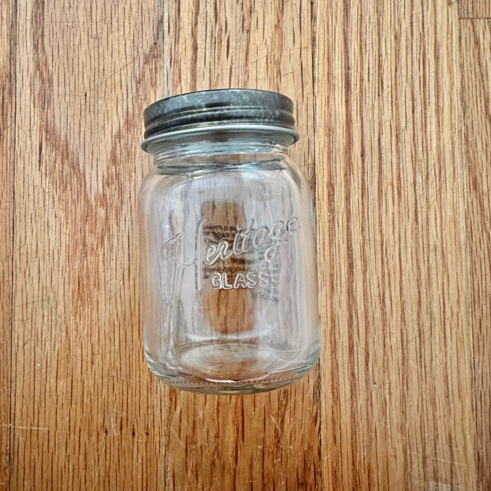 Mini Glass Mason Jar